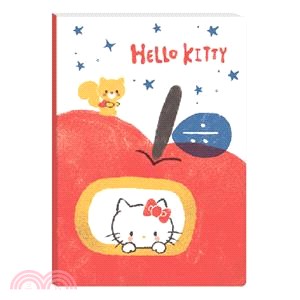 三麗鷗加厚筆記36K-Hello Kitty蘋果