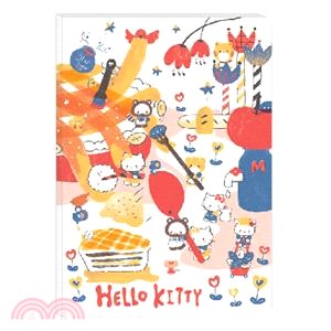 三麗鷗加厚筆記36K-Hello Kitty甜點