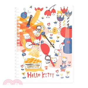 三麗鷗25K活頁筆記-Hello Kitty甜點