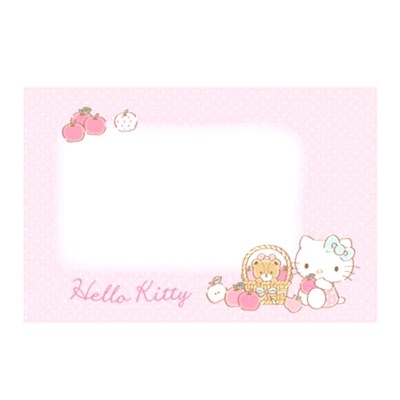 三麗鷗 歐式信封-Hello Kitty(12入)