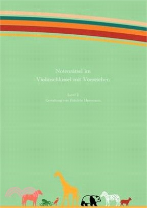 Notenrätsel im Violinschlüssel mit Vorzeichen: Level 2