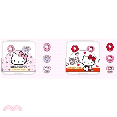 Hello Kitty晶漾戒指3入