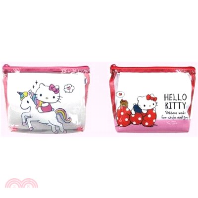 Hello Kitty透明T型筆袋