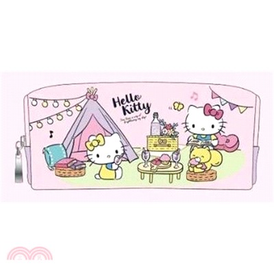 Hello Kitty長方型立體筆袋