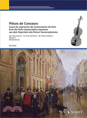 Competition Pieces ― From the Paris Conservatoire Repertoire for Viola