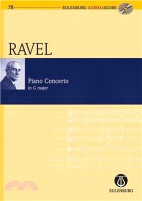 Piano Concerto G Major：Study Score + CD