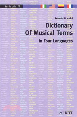 Dictionary of Musical Terms in Four Languages