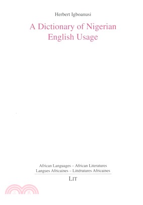 A Dictionary of Nigerian English Usage