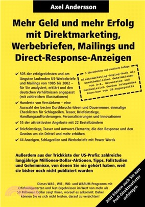 Mehr Geld und mehr Erfolg mit Direktmarketing, Werbebriefen, Mailings & Direct Response-Anzeigen