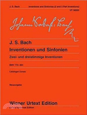 INVENTIONS & SYMPHONIES BWV 772801 TWO &