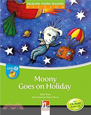 Moony Goes on Holiday, mit 1 CD-ROM/Audio-CD. Level d/4