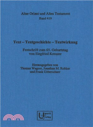 Text - Textgeschichte - Textwirkung Text - Textgeschichte - Textwirkung