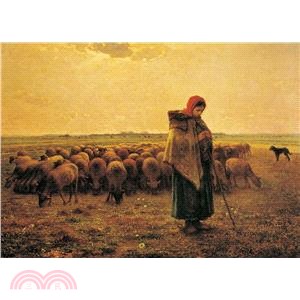 米勒-牧羊女與牧羊群拼圖520片