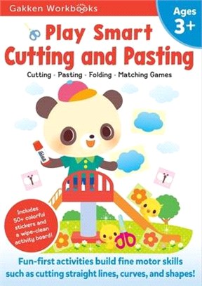Play Smart Cutting and Pasting Age 3+: Ages 3-5 Practice Scissor Skills for Preschool, Strengthen Fine-Motor Skills: Cutting Lines and Shapes, Gluing,