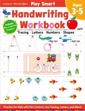 Play Smart Learn to Write Workbook Ages 3-5: Tracing, Letters, Numbers, Shapes