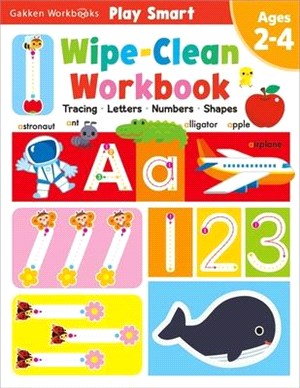 Play Smart Wipe-Clean Workbook Ages 2-4: Tracing, Letters, Numbers, Shapes