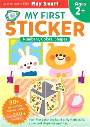 Play Smart My First Sticker Numbers, Colors, Shapes 2+: Sticker Book
