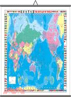 世界地圖(二大全紙)-不拼接150*108cm (相紙、防水、上模)