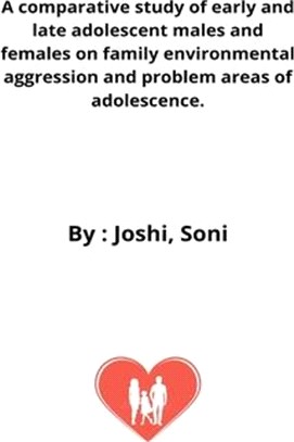 A comparative study of early and late adolescent males and females on family environmental aggression and problem areas of adolescence.