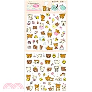 【San-x】手帳日誌裝飾貼紙 拉拉熊-粉紅