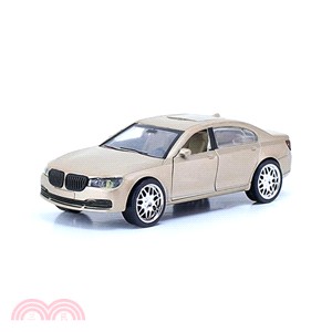 BMW金-經典豪華炫光合金模型車