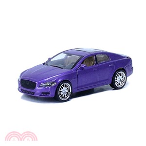 Jaguar紫-經典豪華炫光合金模型車