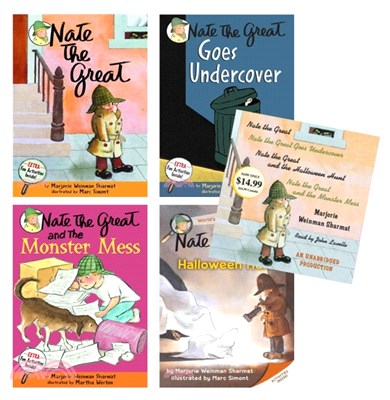 Nate the Great Collected Stories 1 (4平裝+1CD Pack)