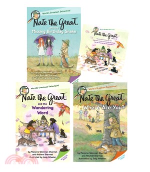 Nate the Great Collected Stories 5 (3平裝+1CD Pack)