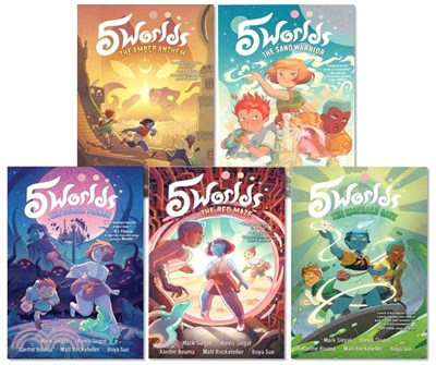 5 Worlds #1-4 (Graphic Novel)(平裝套書)