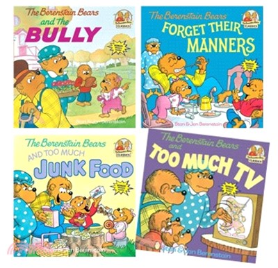 The Berenstain Bears 系列 (Bully/Manners/Junk Food/TV)