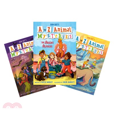 A to Z Animal Mysteries (Book 1-3)(彩色印刷)