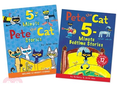 Pete the Cat 五分鐘故事集 (5-minute Bedtime Stories)(單冊內含12個故事)