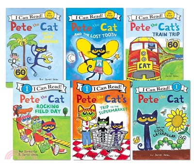 Pete the Cat - I Can Read 平裝套組 2 (共5本平裝本)