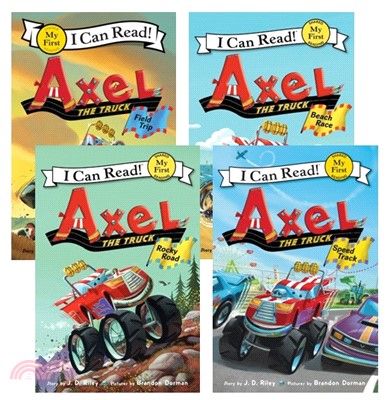 Axel the Truck (Book 1-4)(共4本)