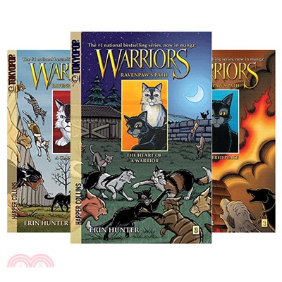 Warriors Manga: Ravenpaw's Path #1-3 (共3本)