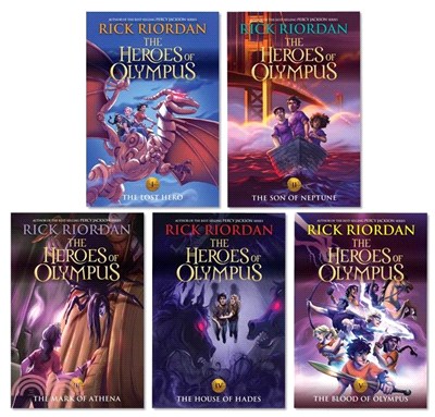The Heroes of Olympus #1-5 (共5本平裝本)(New Cover)