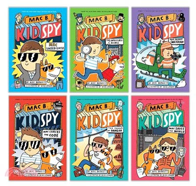 Mac B, Kid Spy #1-6 (共6本精裝本)(美國版)