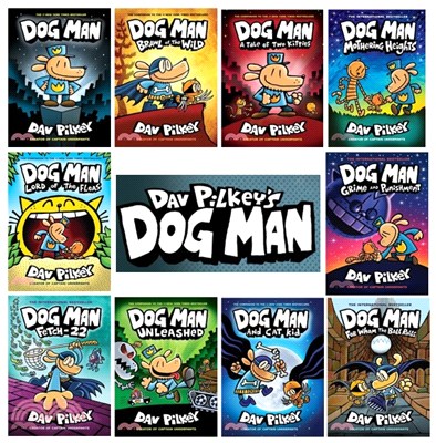 Dog Man 1-10 (全彩平裝本)(共10本)