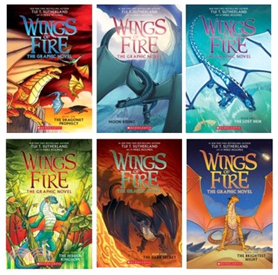 Wings of Fire (Book1-6)(Graphic Novel)(共6本)(平裝版)