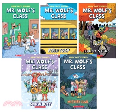 Mr. Wolf's Class #1-5 (共5本)(Graphic Novel)