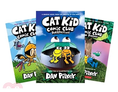 Cat Kid Comic Club 1-3 (Graphic Novel)(平裝本)