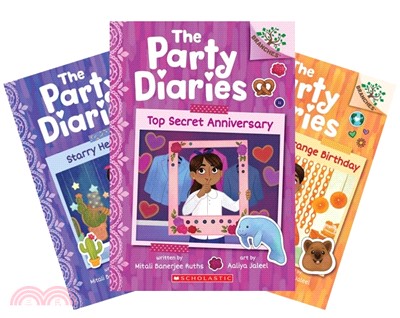 The Party Diaries: A Branches Book (Book 1-3)(彩色印刷)