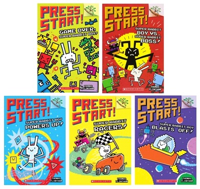 Press Start! #1-5 (全彩平裝本)(共5本)