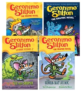 Geronimo Stilton Graphic Novel (Book 1-4)