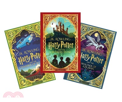 Harry Potter MinaLima Edition #1-3 (美國版)(共3本)