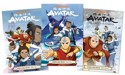 Avatar: The Last Airbender: North and South 1-3 (共3本平裝本)