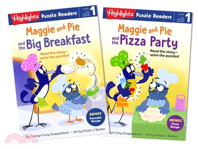 Maggie and Pie (Highlights Puzzle Readers Level 1)(共2本平裝本)