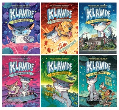 Klawde: Evil Alien Warlord Cat (Book 1-6)(精裝本)