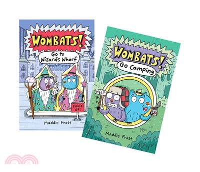 Wombats! Go Camping + Go to Wizard's Wharf (共2本)(graphic novel)