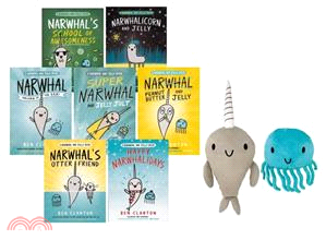 Narwhal and Jelly 套書＋玩偶 (Book 1-7)(共7本)